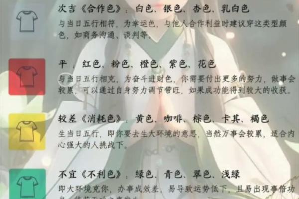 2025年4月31日每日五行穿衣 2025年4月31日每日五行穿衣