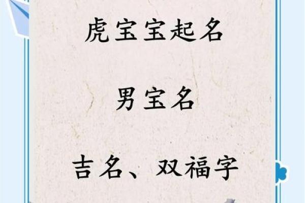 晚上11点出生的属虎男孩如何起名，应用什么字姓名