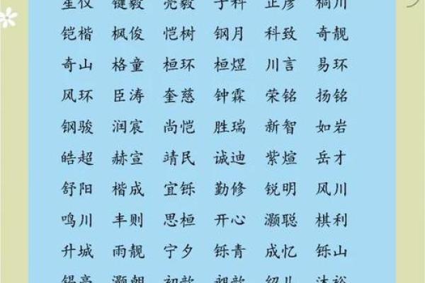 2019年4月7号辰时出生的男孩应该起什么样的名字姓名